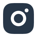 A logo of instagram