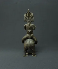 bhoota bronze sculpture back view