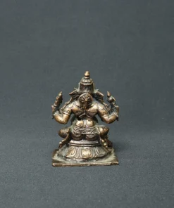 ganesha bronze sculpture III back view