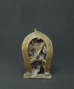 hanuman bronze sculpture III back view