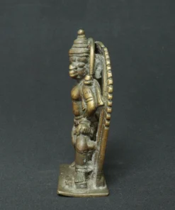 hanuman bronze sculpture III side view 2