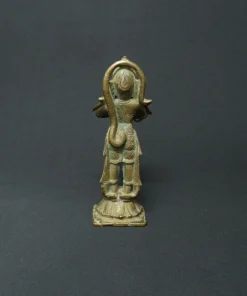 hanuman bronze sculpture IV back view