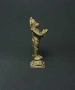 hanuman bronze sculpture IV side view 2