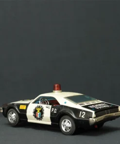 highway patrol tin toy car side view 3