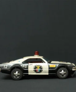 highway patrol tin toy car side view 6
