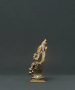 lord rama and sita bronze sculpture side view 2