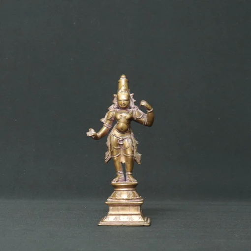 lord rama bronze sculpture front view