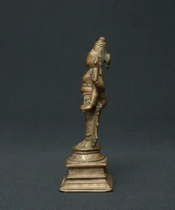 lord vishnu bronze sculpture II side view 2