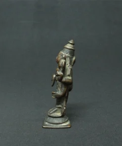 lord vishnu bronze sculpture III side view 1