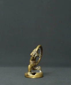 panchmukhi hanuman bronze sculpture side view 2