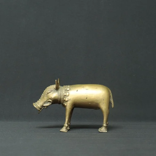 panjurli (bore) bronze collectible side view 2