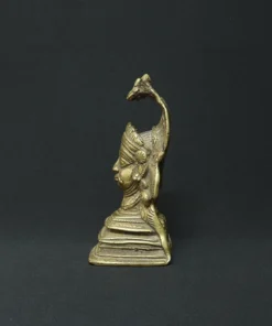 shiva mukhalingam bronze sculpture III side view 1