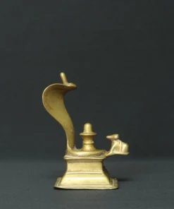 shivalingam bronze collectible side view 2