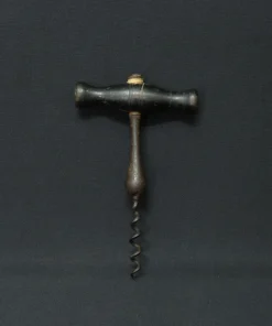 vintage cork screw bronze collectible II side view 1