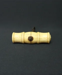 vintage cork screw bronze collectible IV side view 3