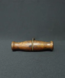 vintage cork screw bronze collectible side view 3