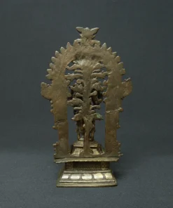 vishnu venkateswara bronze sculpture back view
