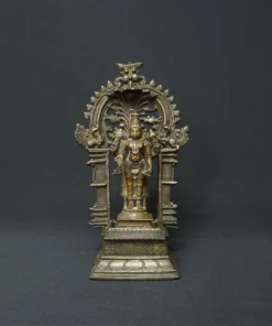 vishnu venkateswara bronze sculpture front view
