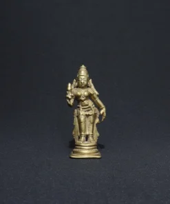 bhudevi bronze sculpture V front view