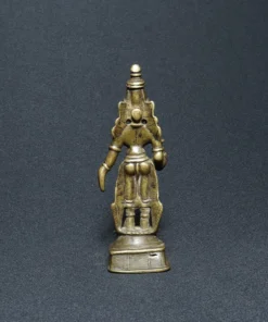 bhudevi bronze sculpture VI back view