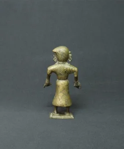 bhuta lady figure bronze sculpture back view