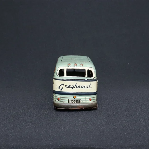 bus tin toy collectibles back view