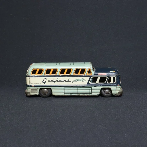 bus tin toy collectibles side view 3