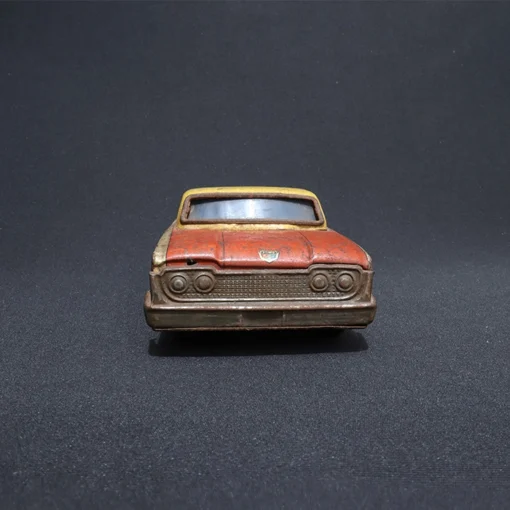 car tin toy collectible front view