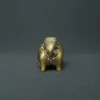 elephant shaped ink pot bronze collectible front view