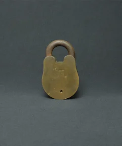 godrej padlock bronze collectible back view