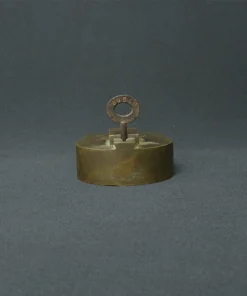 godrej padlock bronze collectible bottom view