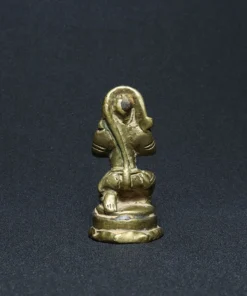 hanuman bronze sculpture XIV back view