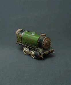train tin toy collectibles side view 2