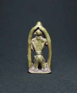 tribal shiva bronze sculpture VII back view