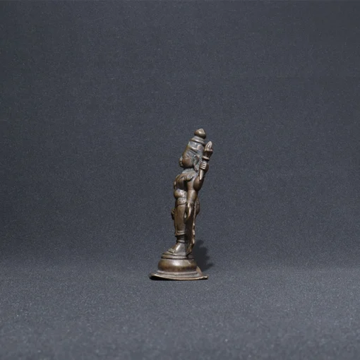 vishnu bronze sculpture II side view 1