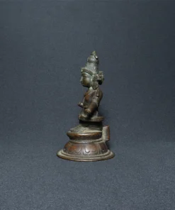 vishnu bronze sculpture IX side view 1