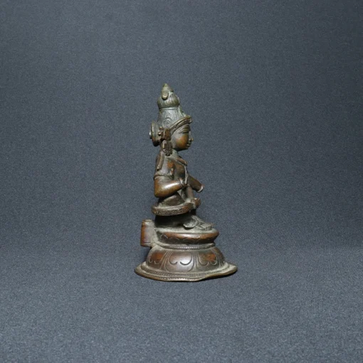 vishnu bronze sculpture IX side view 2