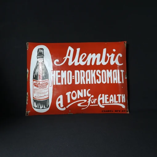 alembic advertising signboard front view