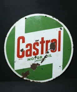 castrol advertising signboard front view