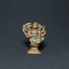 durga mahishasur mardini bronze sculpture XII front view