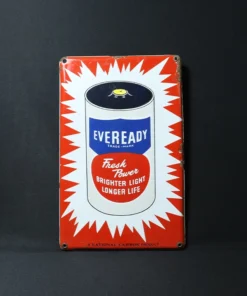 eveready battery advertising signboard front view