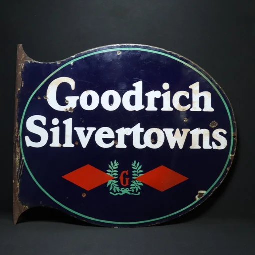goodrich tyre advertising signboard back view