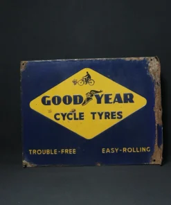 goodyear advertising signboard back view