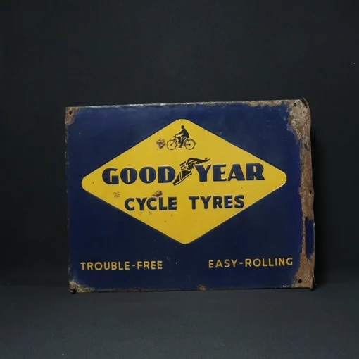 goodyear advertising signboard back view