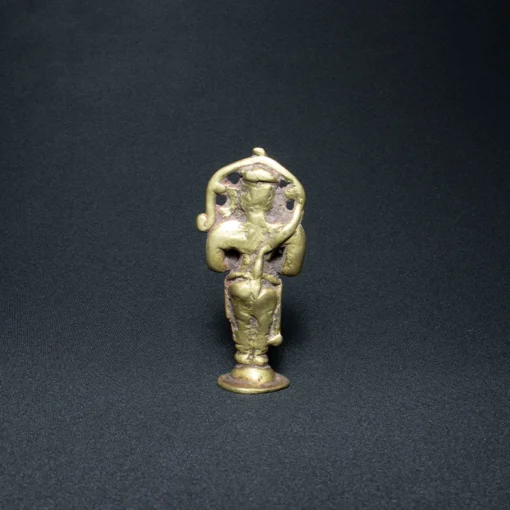 hanuman bronze sculpture XVIII back view