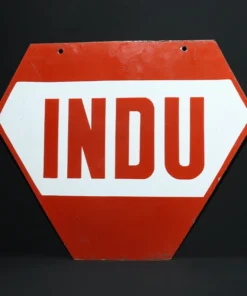 indu advertising signboard front view