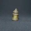 lime bottle bronze collectible front view