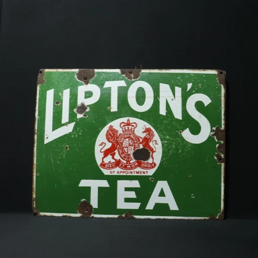 liptons tea advertising signboard front view