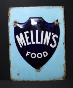 mellins food advertising signboard front view