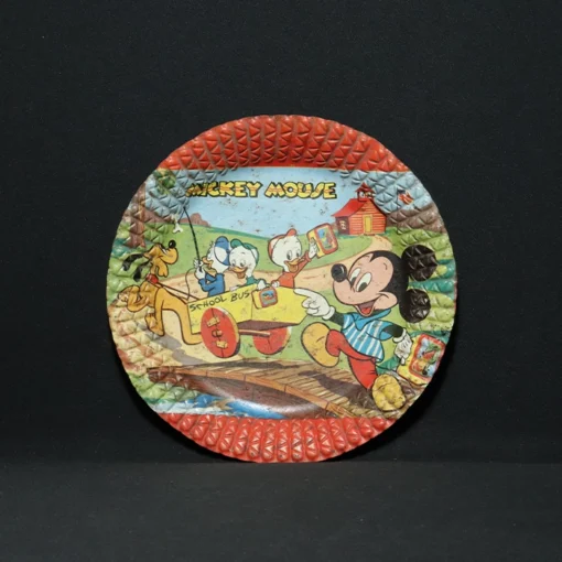 mickey mouse advertising sign tray II front view